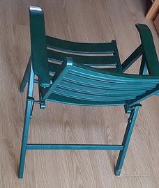 Sedia Pieghevole in Metallo