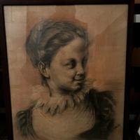Quadro vintage Ritratto