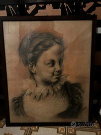 Quadro vintage Ritratto