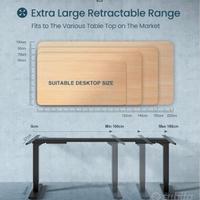 Telaio motorizzato per Scrivania fino a 220cm