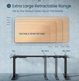 Telaio motorizzato per Scrivania fino a 220cm
