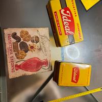 Latte scatole vintage