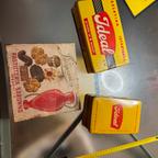 Latte scatole vintage