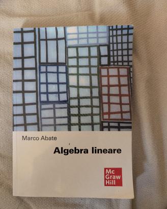 ALGEBRA LINEARE Marco Abate 