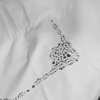 lenzuola in pizzo di Cantù mai usato degli anni 60