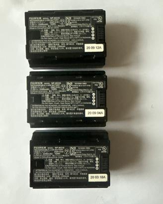 3 x Fujifilm NP-W235