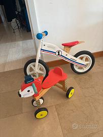 Bicicletta e triciclo