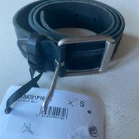 Cintura in pelle nera donna Fornarina tg.S