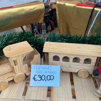 Trenino in legno