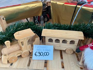 Trenino in legno