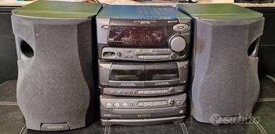Stereo anni 90 kenwood mini hifi component system 
