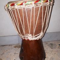 tamburo Djambè africano 35 cm. altezza per 24