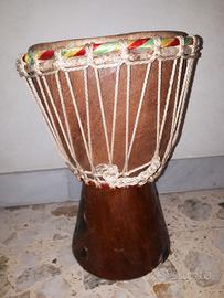 tamburo Djambè africano 35 cm. altezza per 24