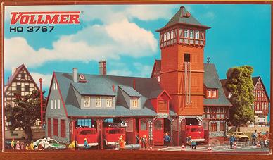 K12- H0 Vollmer 43767 vigili del fuoco + 2 kit NEW