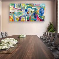 Arte Per Interni Moderni - Quadro Astratto, Unico