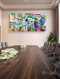 Arte Per Interni Moderni - Quadro Astratto, Unico