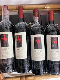 4 bottiglie Turriga Argiolas 18-19-20-21