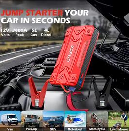 Avviatore portatile per auto da 12v