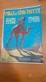libro mille e una notte  nerbini firenze 1960