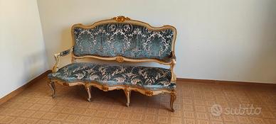 riproduzione divano Luigi XV