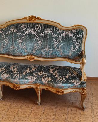 riproduzione divano Luigi XV