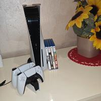 Ps5 disco PlayStation 5 + giochi e 2 controller 