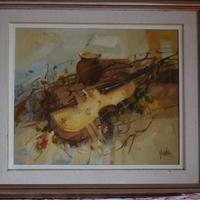 Quadro  olio su tela