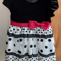 Abito cerimonia/Minnie taglia 2-3 anni