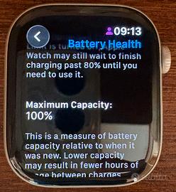 Apple Watch 11 GPS + Cellular argento perfetto