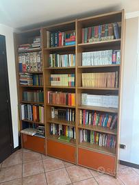Libreria con mobile abbinato