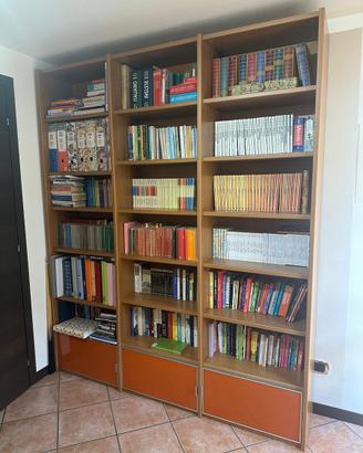 Libreria con mobile abbinato