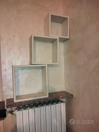 set 3 mensole decorativi 