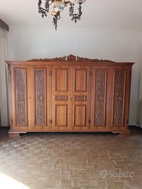 Armadio, como' con specchiera e 2 comodini