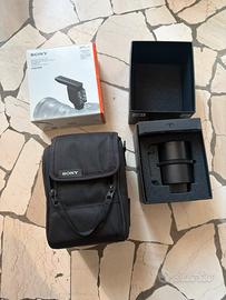 Sony ECM-B1M + Lente Anamorfica
