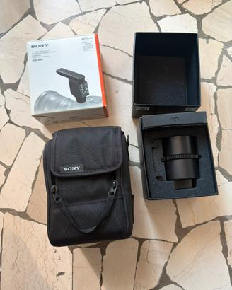 Sony ECM-B1M + Lente Anamorfica