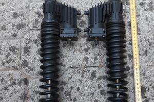 Coppia ammortizzatori posteriori a gas vintage