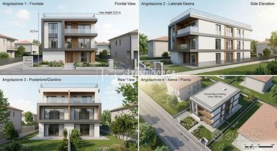 TERRENO EDIFICABILE 348 MQ - POSSIBILITÀ 3 APPARTA