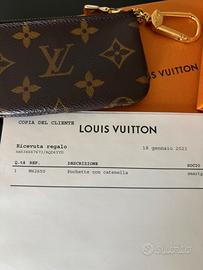 Pochette con catenella LV originale