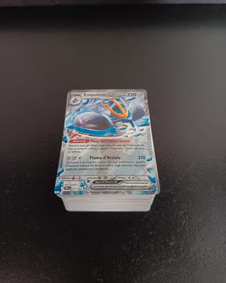 Mazzo carte Pokemon e carta Ex 
