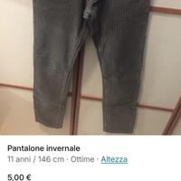 Pantalone bimbo