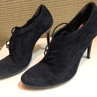 Francesina stringata Via Maestra blu notte tg 37