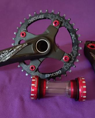 guarnitura gravel/MTB monocorona 36 denti 170 mm