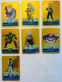Lotto 7 lamincard Dragon Ball Z originali Edibas