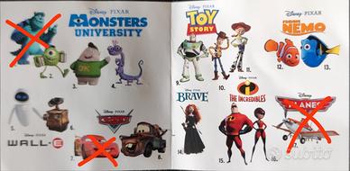 Disney Pixar Esselunga - Con Base - Non Completa -