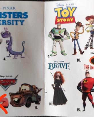 Disney Pixar Esselunga - Con Base - Non Completa -