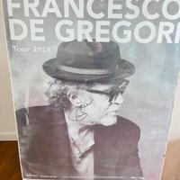 Poster autografo Francesco De Gregori