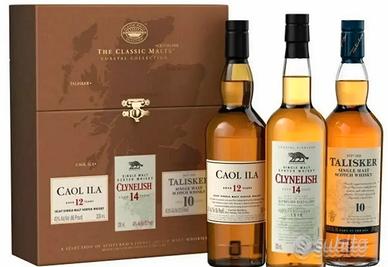 Cofanetto Tris Whisky Caol Ila;Talisker;;Clinelish