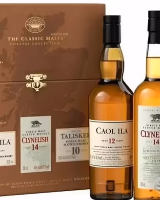 Cofanetto Tris Whisky Caol Ila;Talisker;;Clinelish