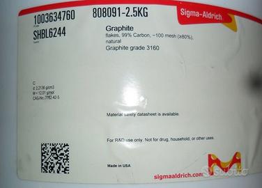 Grafite di  marca e   kg 2,5
