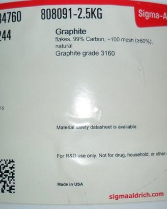 Grafite di  marca e   kg 2,5